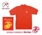 Rothco Поло Marines Golf красная, ROTHCO